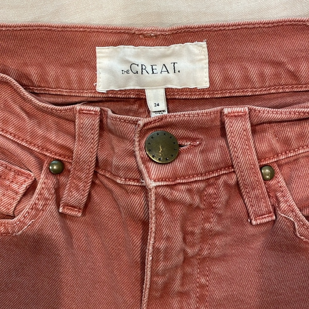 The Great Rider Jean Color Rust Size 24 - Picture 7 of 11